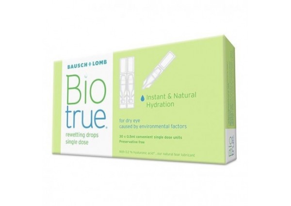 BioTrue Lagrima artificial Unidoses